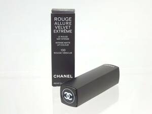 ◇CHANEL/シャネル/ルージュ アリュール ヴェルヴェット エクストレム/130/ルージュ オブスキュール/残量6割/USED品