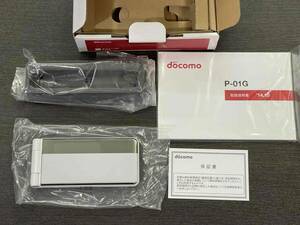 未使用 Panasonic P-01G ホワイト ドコモ docomo 携帯電話 ガラケー パナソニック ケータイ電話 未使用