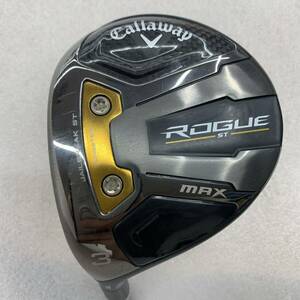 即決■レフティ FW / キャロウェイ　ROGUE ST MAX　VENTUS 5 for Callaway　3W 15度　フレックスSR　左　カバー有