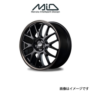 MID RMP 820F アルミホイール 1本 MPV LY3P(18×7J 5-114.3 INSET48 セミグロスブラック/デュアルポリッシュ/ブロンズクリア)