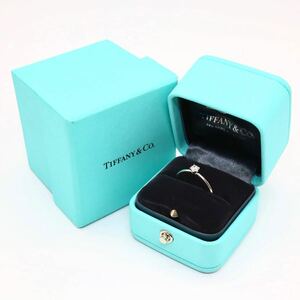 美品!!TIFFANY&Co.(ティファニー)《Pt950天然ダイヤモンド ソリティアリング》N 2.6g 約11.0号 jewelry ring diamond EB5/EB8