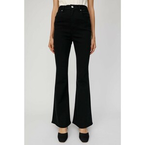 極美品29インチ【MOUSSY】HIGH WAIST EMOTION FLARE　ブラックフレアデニム