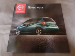 ☆日産【VARSA NOTE 2014】JDM左ハンドルUSDM 北米版カタログ☆