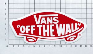 VANS OFF THE WALL SKATEBOARD 6inch ステッカー ヴァンズ オフザウォール スケートボード15.2cm ステッカー4