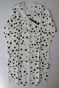 定価19000 新品 本物 KMRii Polka Dot Kimono Shirt シャツ 1902-SH10B W/1 ケムリ 5072