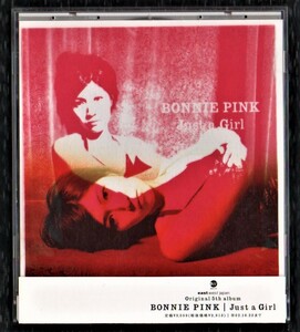 ∇ ボニーピンク BONNIE PINK 2001年 帯付 CD/ジャスト・ア・ガール Just a Girl/Thinking Of You Take Me In 眠れない夜 他全13曲収録