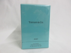 ★未開封★Tiffany＆CO.　ティファニー　sheer シアー オードトワレ　50ｍｌ OFK56343O