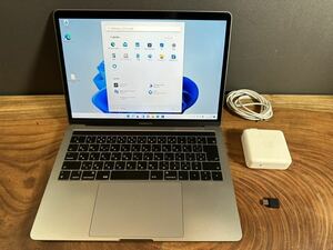 「美品」Apple MacBook PRO Retina 13inch 2018/最上位CPUi7 2.8GHZ/16GB/SSD256GB/Windows11/office2019