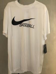 訳あり　ＮIKE ナイキ　MENS BASEBLL　DRI-FITシャツ　BQ9766-100　/（US）XL