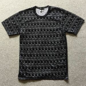 コムデギャルソンオムプリュス メッシュ スカル 半袖Tシャツ Sサイズ COMME des GARCONS HOMME PLUS カットソー プリュス コムデギャルソン