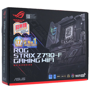【中古】ASUS製 ATXマザーボード ROG STRIX Z790-F GAMING WIFI LGA1700 元箱あり [管理:1050020057]