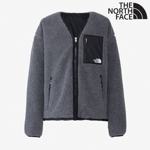 20%OFF 23FW【TNF/ノース/リバーシブル エクストリーム パイルカーディガン/ミックスチャコールグレー×ブラック(MK)/XLサイズ】mtr