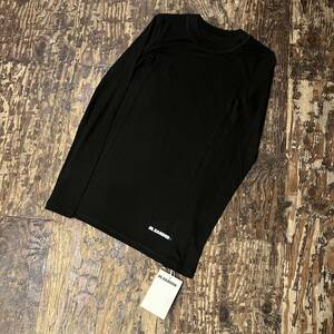  JIL SANDER+ ジルサンダープラス テクニカルウール長袖Tシャツ　SIZE XL.J40GC0022 【代官山11】