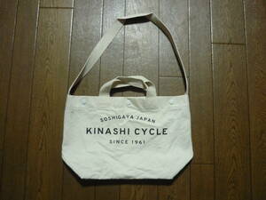 木梨サイクル　KINASHI CYCLE　2WAY　トートバッグ　木梨憲武　祖師谷