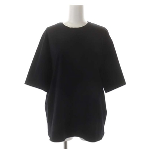 セオリーリュクス theory luxe 23SS Sophia Jersey Eva Tシャツ カットソー 半袖 038 黒 ブラック /ES ■OS レディース