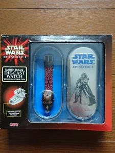 即決！STAR WARS スターウォーズ☆ダースモール ダイキャストウォッチ 腕時計