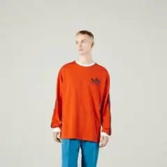 M gucci adidas long sleeve orange