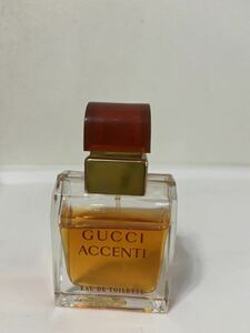 廃盤　GUCCI ACCENTI グッチ アチェンティー 30ml オードトワレ　スプレー　EDT SP 希少　稀少　定形外350円　アチェンティ 残量多め　①⑤