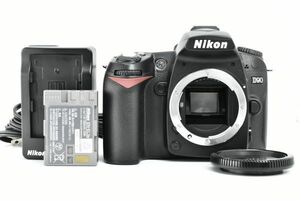 【美品 シャッターカウント 4880回】Nikon D90 ニコン デジタル一眼レフ カメラ 12.3 MP F-Mount Digital SLR - Black 黒 EF-TN-JP677