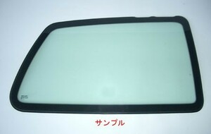 純正 新品 リア リヤ クォーター ガラス 左 VW フォルクス ワーゲン トゥアレグ 2011Y- プライバシー