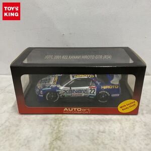 1円〜 オートアート 1/18 ニッサン スカイライン JGTC 2001 #22 ザナヴィ HIROTO GTR R34 M.KRUMM/T.TANAKA