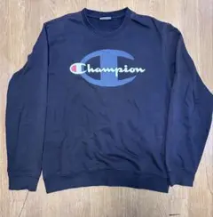 Champion ブラック トレーナー Lサイズ