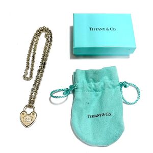 CAM240T TIFFANY&Co. ティファニー ネックレス リターントゥハート/リターントゥLOVE ハートロック 925 シルバー