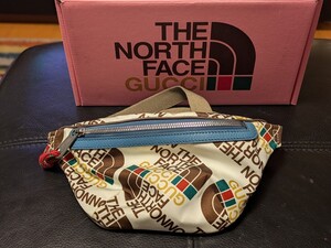 GUCCI×THE NORTH FACE ボディバッグ ウエストポーチ　グッチ