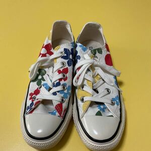 コンバース CONVERSE スニーカー　サイズ23 レディース　花柄