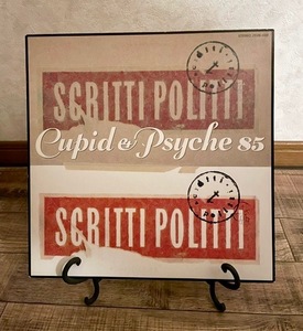 LP 帯付■スクリッティ・ポリッティ★SCRITTI POLITTI「キューピッド&サイケ85」ささやくようなハスキーボイスが魅力、UKポップス