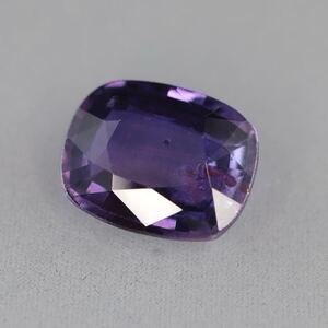 天然バイオレットサファイアルース0.560ct ★クッションミックスカット★バイオレット★