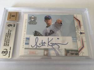 【Scott Kazｍir/MLB通算108W】2002 UD Prospect Premieres Auto