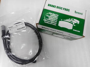 新品未使用品◆breni◆DFP◆WB-122-01919◆BMW◆１シリーズ（F20）◆リアブレーキパッド＋センサー＋ローサ－◆左右セット