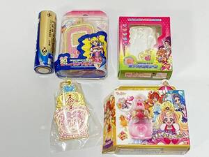 プリキュアオールスターズ　変身ダイキャストチャーム＆パッケージ　カニカンver.　3種