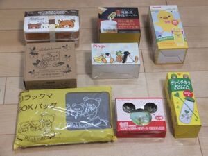 ◆送料込み！水筒 弁当箱 グラス バッグ他セット◆未使用品 ノベルティ リラックマ ピングー ディズニー ピーコック ダカラ ミルクボトル