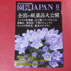 YN4-241219☆園芸JAPAN 2018年8月号　富貴蘭 マツバラン シュンラン ナゴラン セッコク ショウジョウバカマ ※ 自然と野生ラン