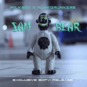 MILK BOY TOYS × PUNK DRUNKERS SAM BEAR THE IT BEAR ITBEAR MILKBOYTOYS PUNKDRUNKERSソフビ イットベアー SOFUBI SOFVI