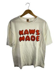 HUMAN MADE◆Tシャツ/XL/コットン/WHT/KAWS/KAWS MADE