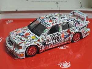 ☆超レアArt Car Edition Mercedes ☆PMA 1/43 メルセデスMercedes 190E 2.5-16 Evo.2 #78 Andora 1991 Red Devil☆240317.