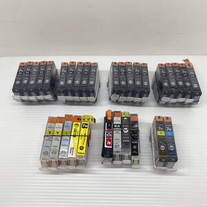 Canon キャノン BCI-7eBK BCI-7eC BCI-7eY インクカートリッジ まとめて ブラック シアン イエロー 純正 互換 混在 31個