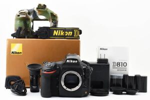 【良品】 Nikon D810 ボディ デジタル 一眼レフ カメラ ニコン 元箱付き 動作確認済み #2202