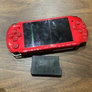 【E/H15138】SONY PlayStation Portable ソニー PSP PSP-3000 プレイステーションポータブル ジャンク品 おまけ付