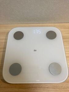 【動作OK】Mi body composition scale2 XMTZC05HM スマート体組成計 体重計 体組成計 体脂肪計 Bluetooth ヘルスメータースマホアプリ対応