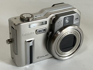 ⑤u784◆CASIO カシオ◆デジタルカメラ EXILIM EX-P600 エクシリム シルバー デジカメ 未検品 現状渡し