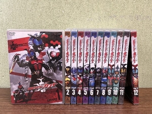 《正規品 DVD 仮面ライダーカブト 1巻～12巻 全12巻セット 全巻セット》特撮 東映 動作未確認 現状品