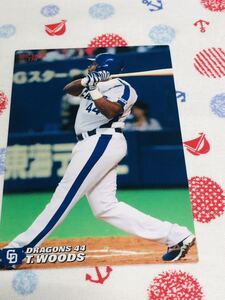 カルビープロ野球チップスカード 中日ドラゴンズ タイロン・ウッズ