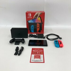 Nintendo Switch ニンテンドースイッチ 有機ELモデル 本体 HEG-001付属品 箱付き 初期化済み【CKAQ3003】