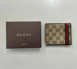 GUCCI グッチ 二つ折り財布 送料込み