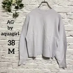 AG by aquagirl モックネック　プルオーバー　長袖　38（M）