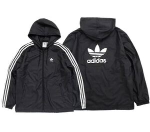 adidas ジャケット メンズ 22SP 3 ストライプス ウインドブレーカー オリジナルス 男性用 HB9489 ) サイズ L